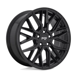 Niche – M224 GAMMA – Black – 18″x8″ 42mm – All weather Wheels – M224188043+42